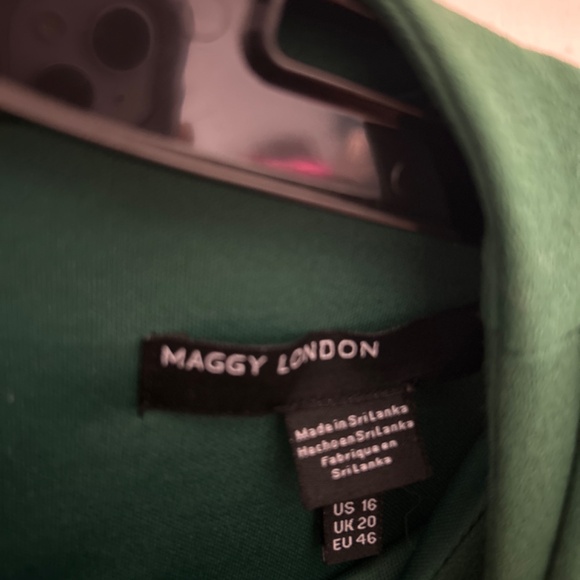 Green Jumpsuit with Pockets 16 - Picture 3 of 5